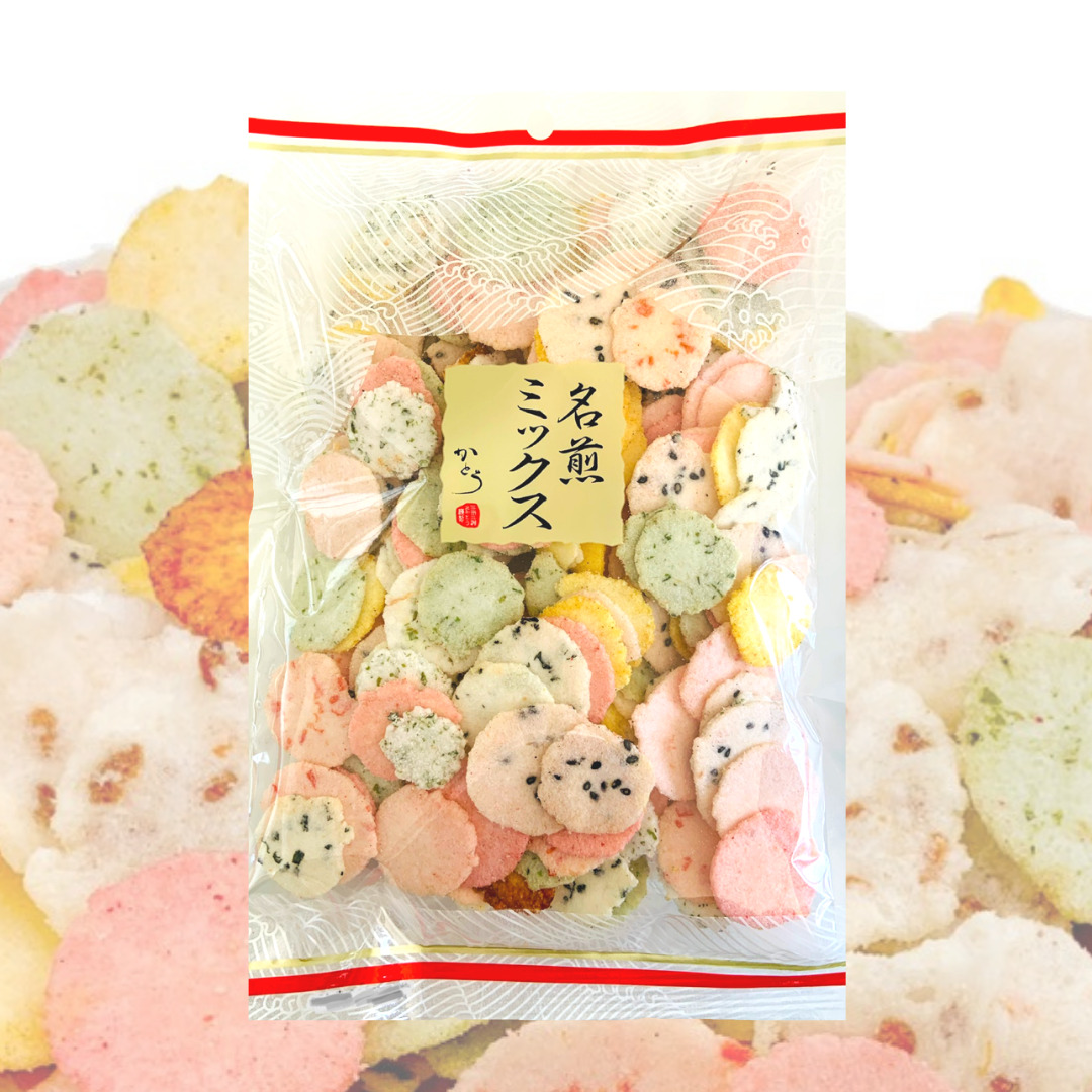 名煎ミックス | かとう製菓 おせんべいOEM、ポテトスナック